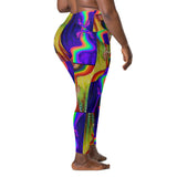 Crossover leggings with pockets