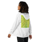 Unisex heavy blend zip hoodie weed Mandala