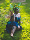 Wearable Whimzy butterfly wing flower Headpeice with lights