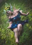 Wearable Whimzy butterfly wing flower Headpeice with lights
